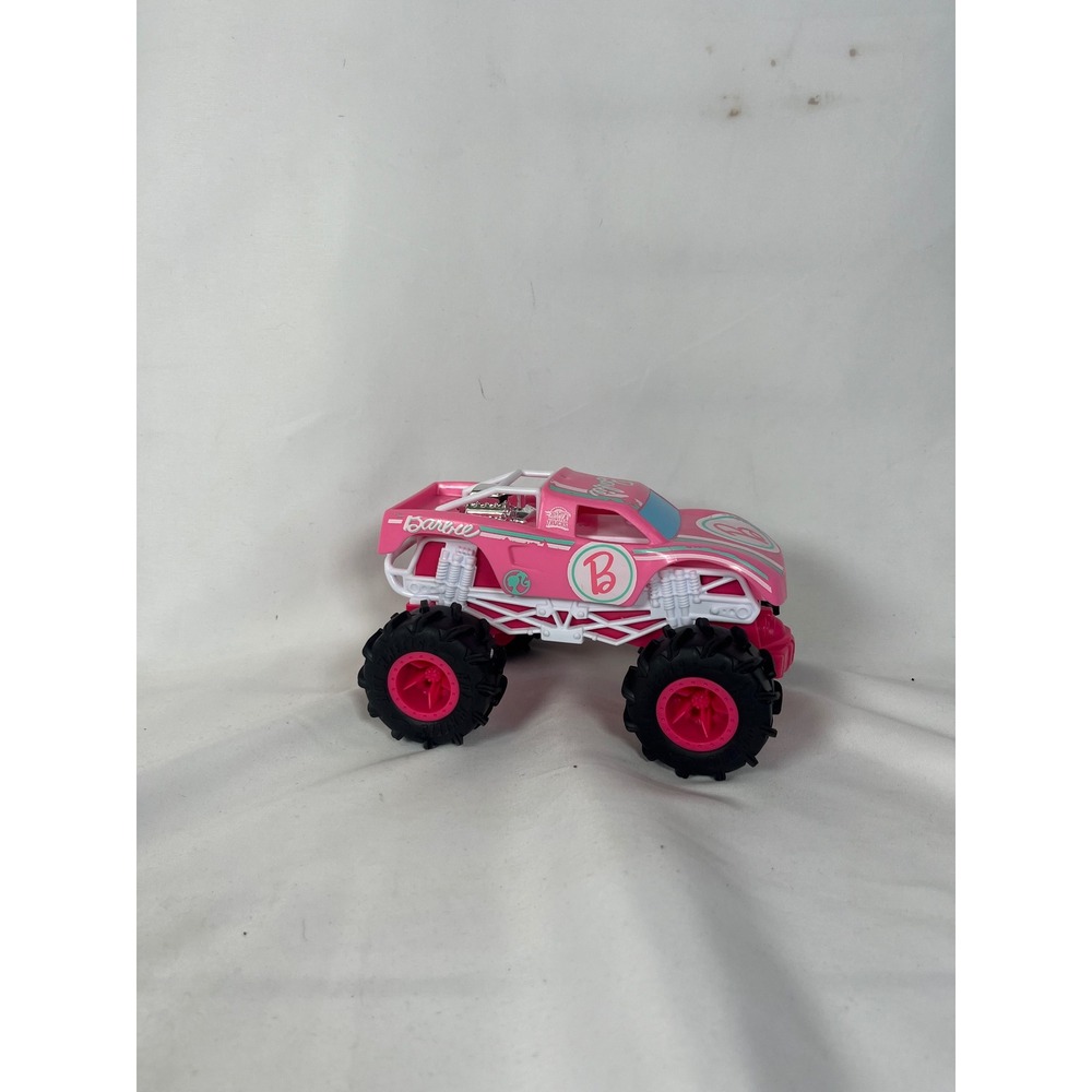 Hot Wheels Barbie Monster Truck RC Vehicle Pink White HNV02 HGV84R No Remote